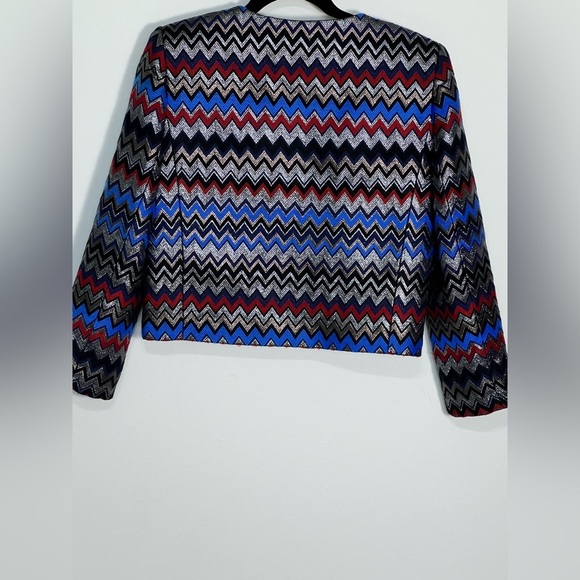 Alice + Olivia Women's Kidman Box Jacket Blazer size M MSRP $597 - Picture 6 of 12